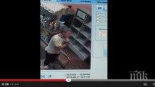 Вижте как този мъж задигна чанта от магазин във Варна (видео)