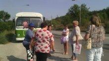 Автобус заряза пътниците си до Летище Варна