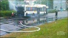 Пътник се потроши в автобус на градския транспорт, шофьорът набил рязко спирачки