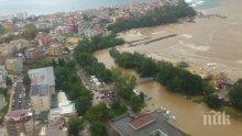 Правителството дава 10 хиляди лева на близките на жертвите на потопа в Бургас