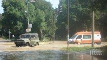 Сформират допълнителни екипи за отводняване в Сливен 