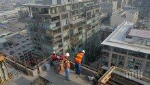 Падане от високо заради необезопасени обекти е основният риск за строителите
