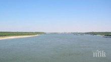 Нивото на река Дунав се понижава 
