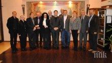 Даниел Панов посрещна почетни граждани и бивши кметове на Велико Търново