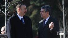 Плевнелиев: Имаме готовност да разширим договореностите за газ от Азербайджан