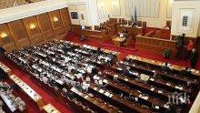 Народното събрание създаде парламентарна комисия, която да работи по промените в Конституцията
