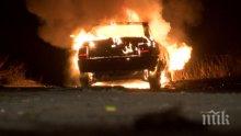 Леки автомобили в Добричко се подпалиха заради техническа неизправност 