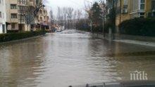 ПИК TV: Ремонтираното "Цариградско шосе" се наводни при Горубляне