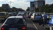 Кошмарните задръствания в Пловдив продължават
