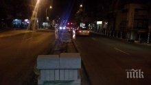 "Разцепиха" на две булевард в Бургас (снимки)