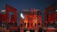 Над 10 000 души гледаха 3D шоуто "Величието на Асеневци" във Велико Търново