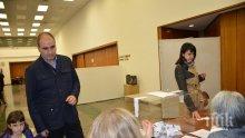 Цветанов: Гласувах, за да продължат видимите резултати в район „Изгрев“