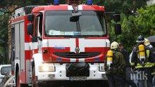 Автомобил пламна в движение на "Стамболийски" в София
