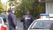 Полицаи от Хасково блокираха пътя към Димитровград и АМ "Марица"