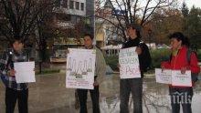 Еколози в Русе протестираха с „дърво на бъдещето“