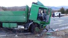 Мантинела спаси шофьор на камион край Добринище
