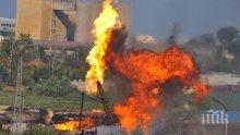 Взривове в бургаския квартал „Горно Езерово”, този път контролирани