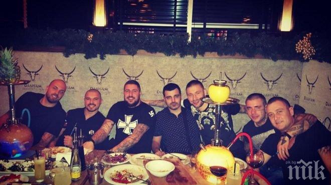 Първо в ПИК! Интересна среща! Бандата празнува с Валери Божинов и Ники Михайлов (снимка)
