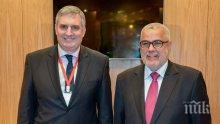  Калфин e единственият министър, с когото премиерът на Мароко проведе работна среща