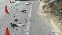 Зверско автомеле край Килифарево! Кола се надъни в камион и прати петима в болница, сред тях и дете