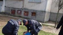 Зрелищен арест в Благоевград, окошариха нагъл крадец (снимки)