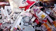 38 200 къса контрабандни цигари са иззели криминалисти в Хасково