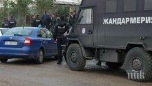 Полицейска акция във Варна! Бус на жандармерията охранява реда