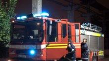Удар на столичния бул."Черни връх": Пожарна и кола се сблъскаха
