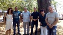 Старейшини ГЕРБ в Хасково почетоха паметта на жертвите във Франция и Турция