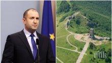 Президентът Румен Радев с емоционален поздрав за 3 март: Да си българин не е участ, а чест!