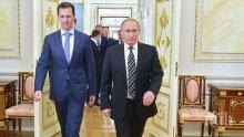 Владимир Путин: Никой няма доказателства, че Башар Асад е използвал химическо оръжие