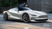 БЪДЕЩЕТО Е ТУК: Второто поколение на „Тесла Roadster” вдига 100 км./час под 2 секунди?