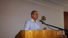 Цветан Цветанов гарантира, че има 700 000 лв. допълнително за инфраструктура в Нови пазар