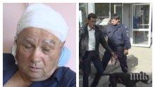 Нападнатият от питбул старец: Отхапа ми една трета от ухото!