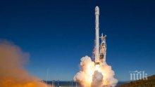 Инцидент! Двигател на ракетата на Space X се е взривил по време на изпитания