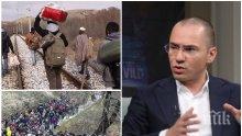 ТРЕВОГА! Ангел Джамбазки със страховито предупреждение: Милиони мигранти от Африка тръгват към България