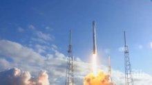 Ракета-носител Falcon 9 със спътник е била изстреляна във Флорида