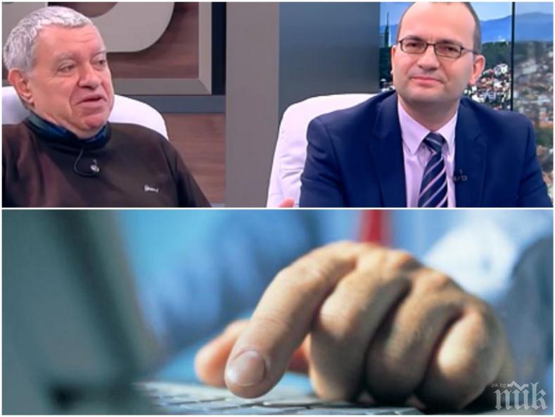 ИСКРИ В ЕФИР! Електронното гласуване скара проф. Константинов и Мартин Димитров