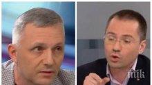 ИСКРИ В ЕФИР! Ангел Джамбазки и Николай Хаджигенов в телевизионна битка за неизбежната самоотбрана