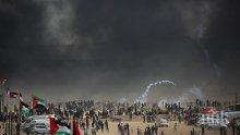 Ние стреляме само, когато това е необходимо: 530 ранени при сблъсъци между Израел и палестинците