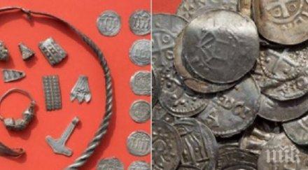 УНИКАЛНА НАХОДКА! Откриха съкровище на Синия зъб отпреди 1000 години