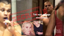 Развяват сина на Деси Слава гол из интернет