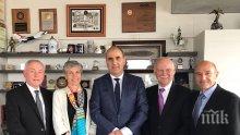 Цветанов се срещна с представители на Фондация "Америка за България"