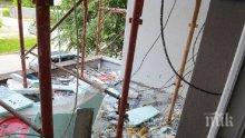 Кабеларки спъват санирането на блок в Пловдив