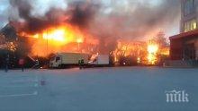 Голям пожар избухна в лондонска болница, най-малко седем души пострадаха