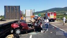 В КАДЪР! Ето го турчина, който уби четирима на магистрала "Тракия" (СНИМКИ)