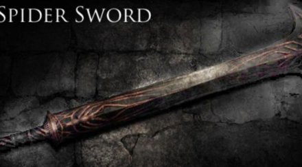 турчин атакува меч служител паяк