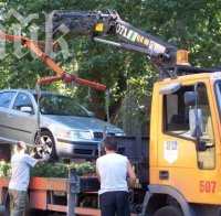 Служител на паяка във Велико Търново пострада при репатриране на бус