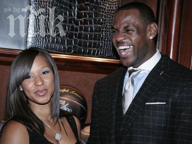 Леброн Джеймс се бракува за дългогодишното си гадже