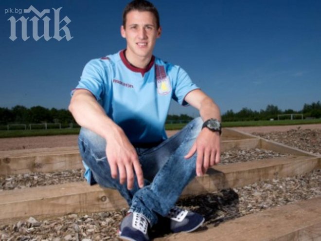 Сашо Тонев игра при загуба у дома на Астън Вила